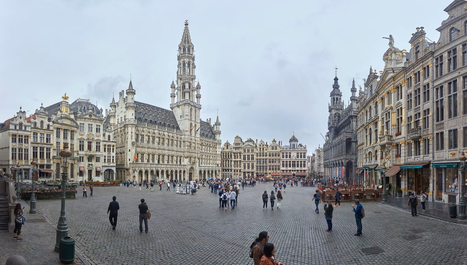 The Grand Place square in Brussels, home to the EU's institutions